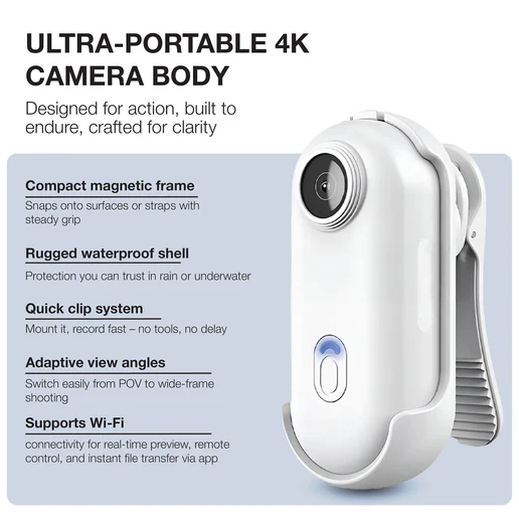 ClarityCam™ Action Camera